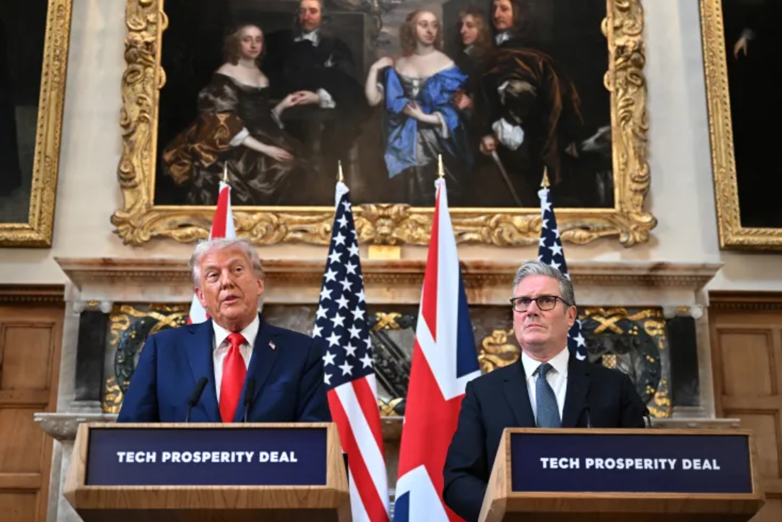 Hình ảnh rất khác của Tổng thống Trump trong chuyến công du Anh lần thứ hai